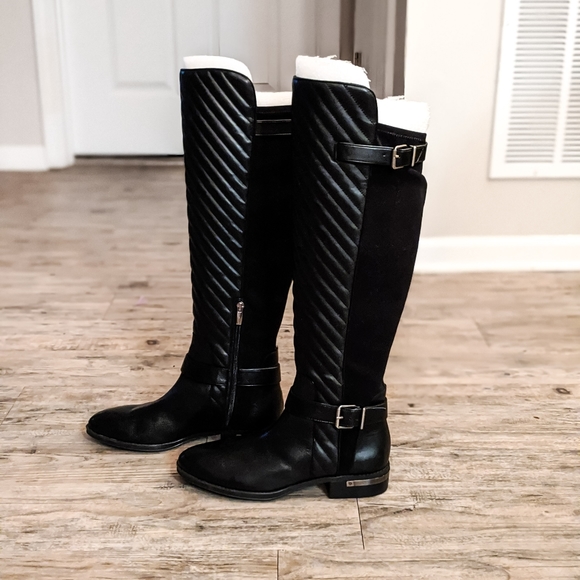 VINCE CAMUTO Leather Riding Boots Size 10 - Picture 5 of 7